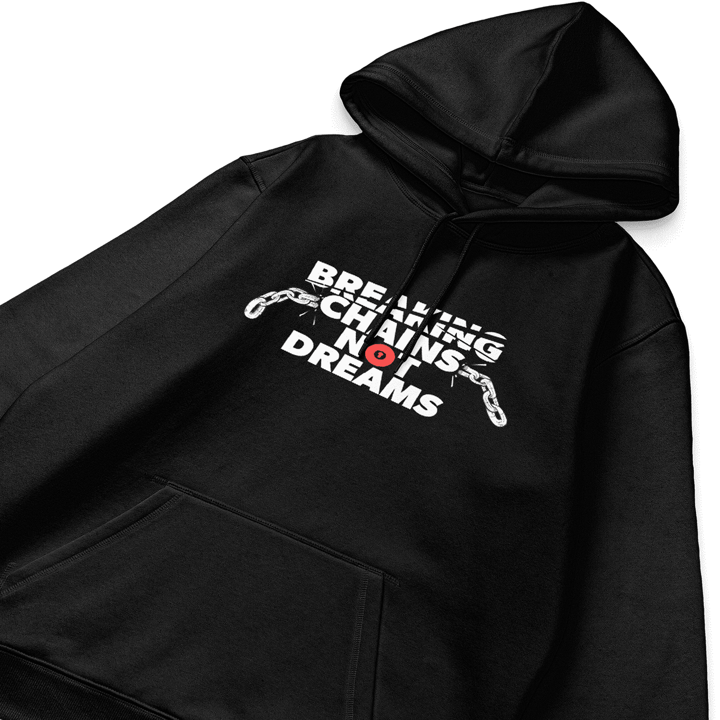 Breaking Chains Hoodie, Black