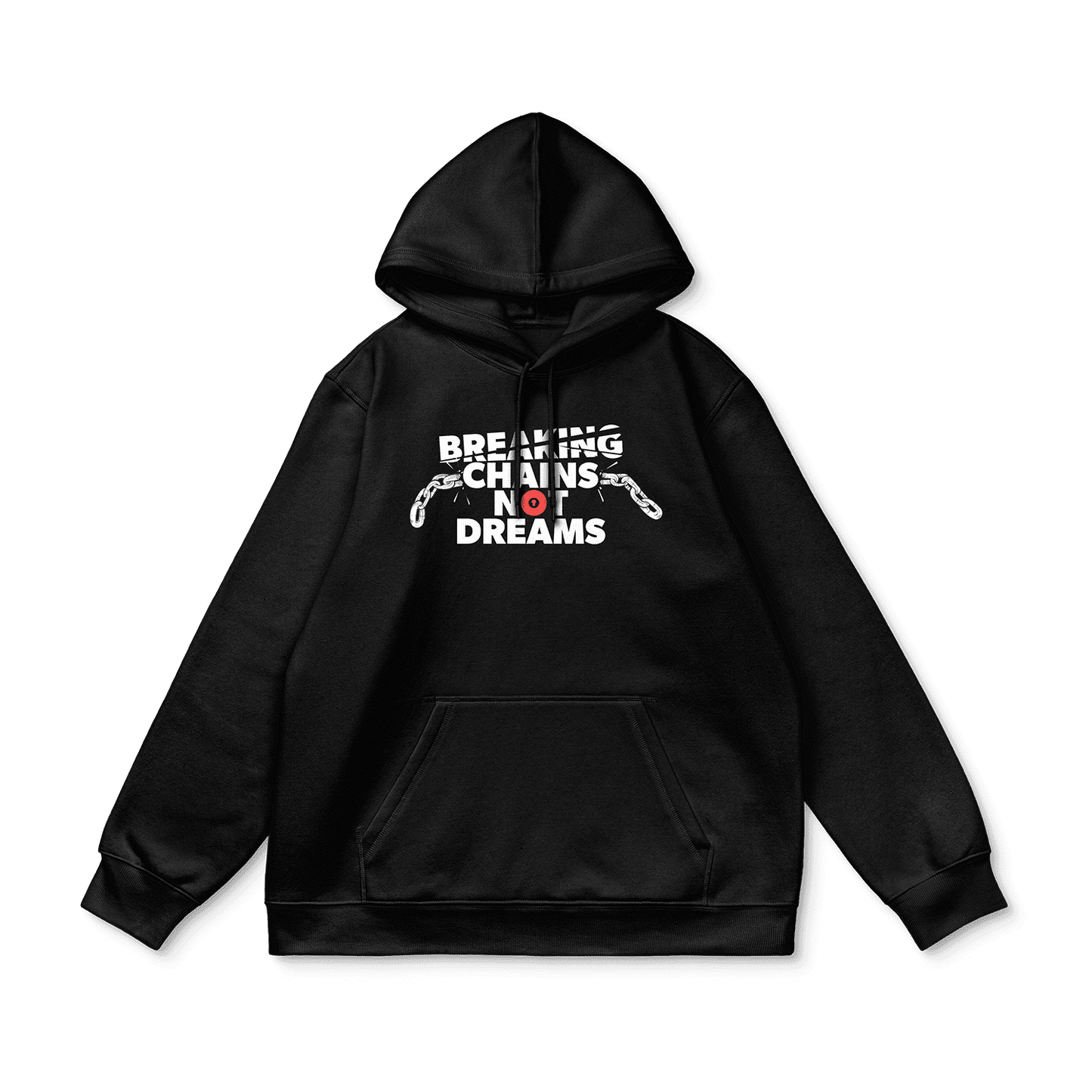 Breaking Chains Hoodie, Black