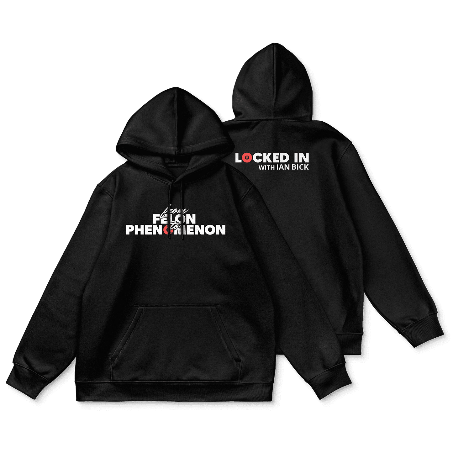 Felon Phenomenon Hoodie, Black