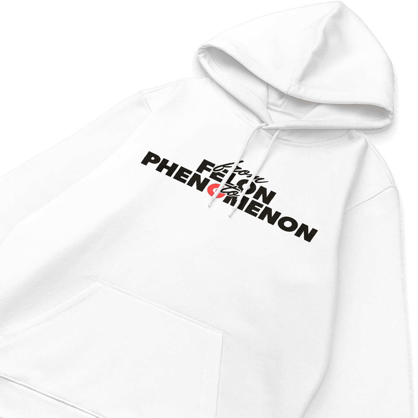 Felon Phenomenon Hoodie, White