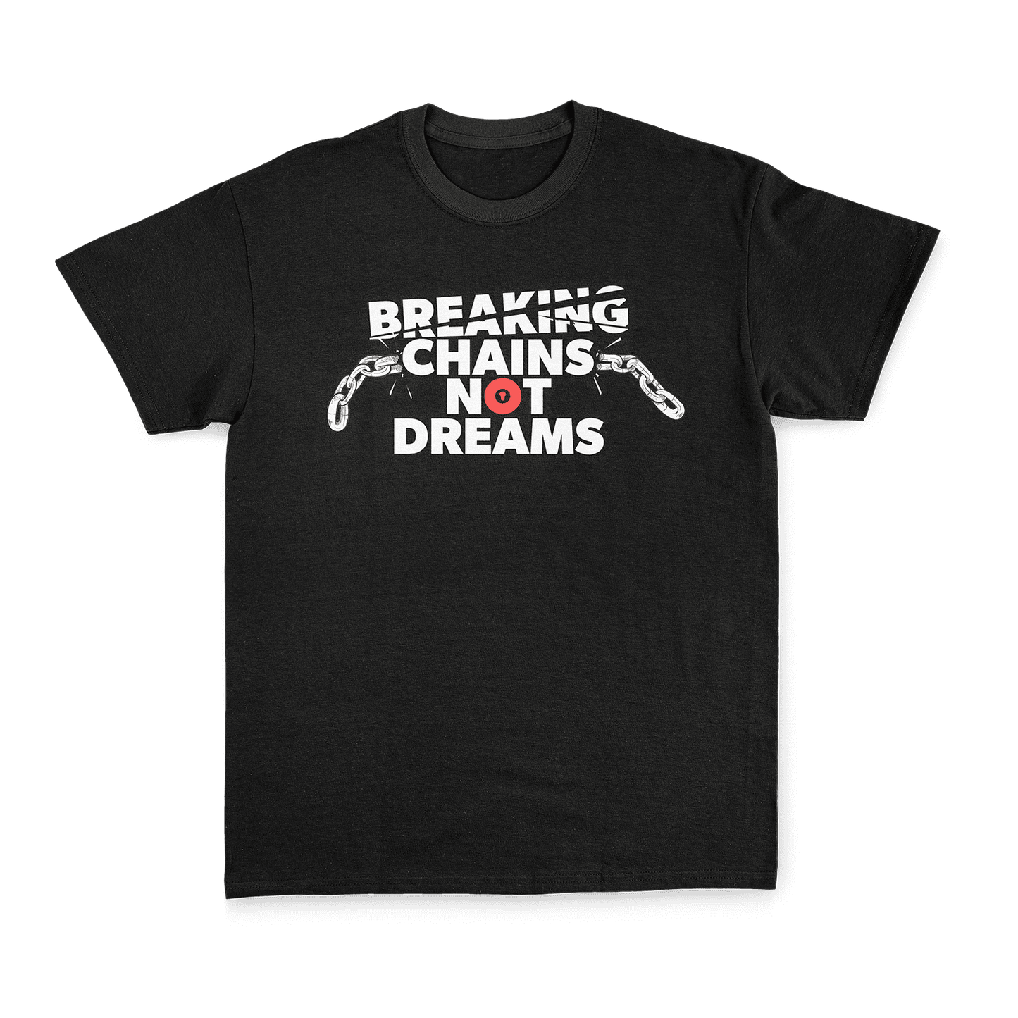 Breaking Chains Tee, Black