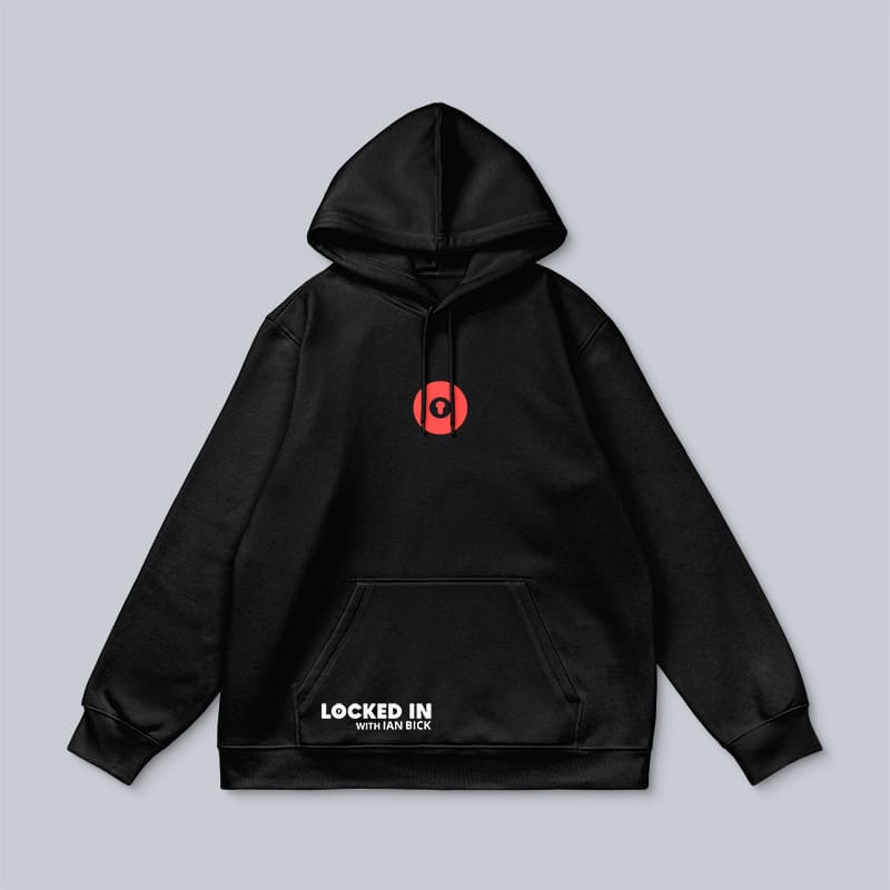 Locked In Core Hoodie Black