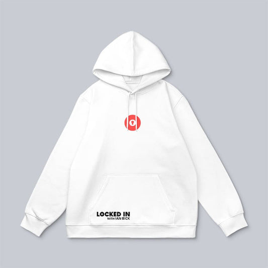 Locked In Core Hoodie White